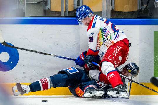 Oskarshamns Gustaf Westlund och Linköpings Filip Bystedt