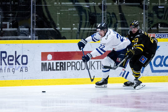 Karlskogas Viktor Lang och Västerås Adam Hofbauer