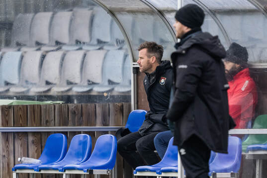 Sportchef Pontus Farnerud och tränare Andreas Holmberg