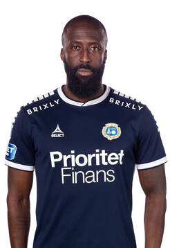 Utsiktens Ronald Mukilbi poserar för ett porträtt den 15 februari 2024 i Göteborg.