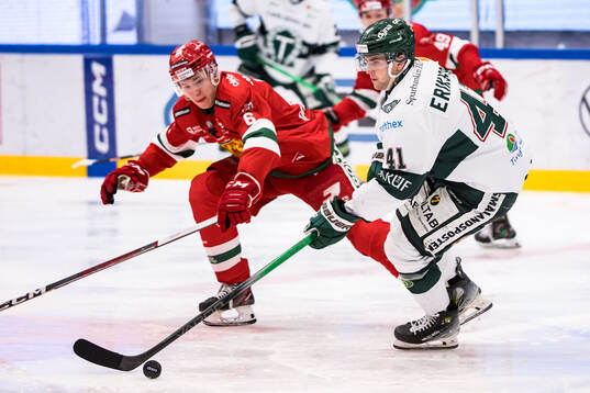 Moras Oskar Tängerby och Tingsryds Melker Eriksson