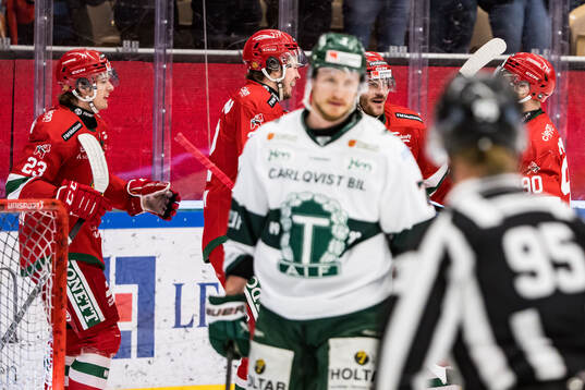 Moras Johan Persson jublar