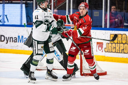 Tingsryds Melker Eriksson och Moras Ludvig Levinsson