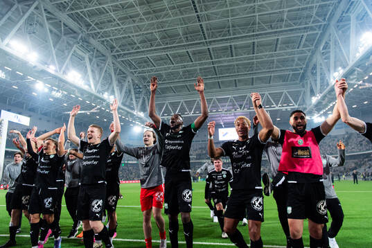 Västerås SKs Simon Gefvert, Simon Johansson, Frederic