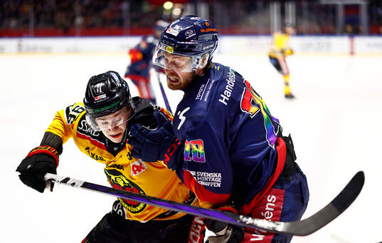 Luleås Pontus Andreasson  och Linköpings John Nyberg