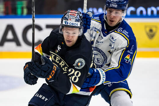 Växjös Hugo Gustafsson och Leksands Carter Ashton