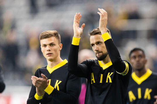 AIKs Alexander Milosevic tackar publiken