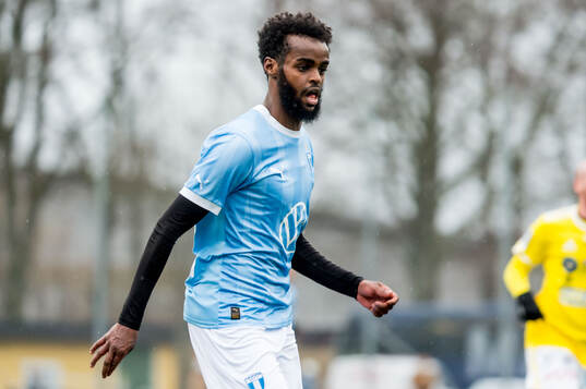 Malmö FFs Mubarak Mohamud Nuh