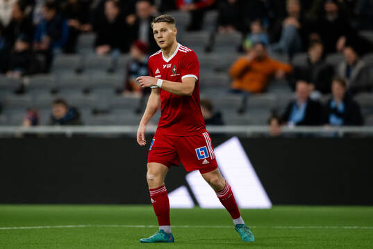 Skövde AIKs Gustav Broman