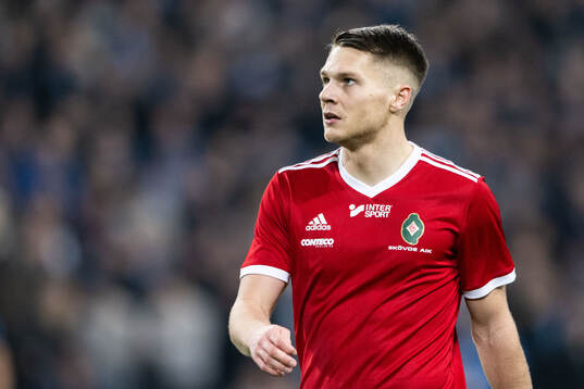 Skövde AIKs Gustav Broman