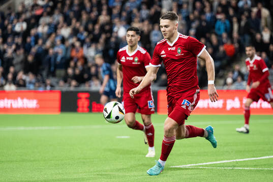 Skövde AIKs Gustav Broman