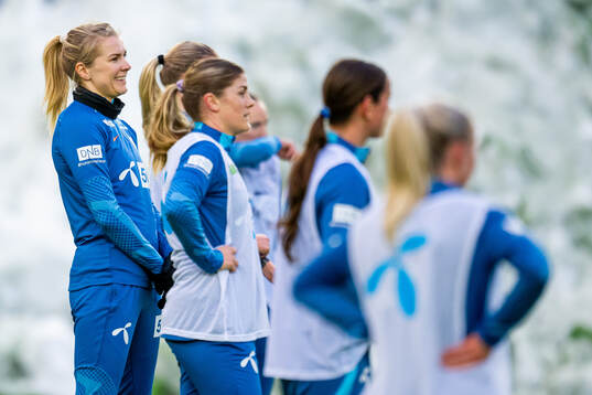 Ada Hegerberg of the Norwegian women's national football team