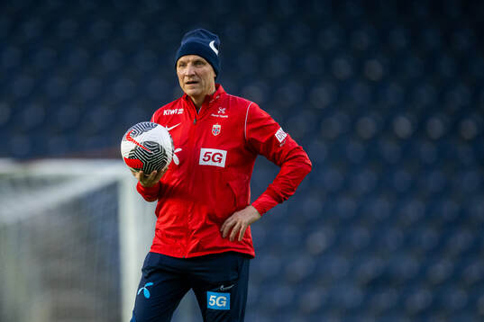 John Konstad, kit manager of the Norwegian women's national football team,