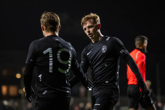 Landskrona BOISs Vincent Sundberg och Sam Hegdal