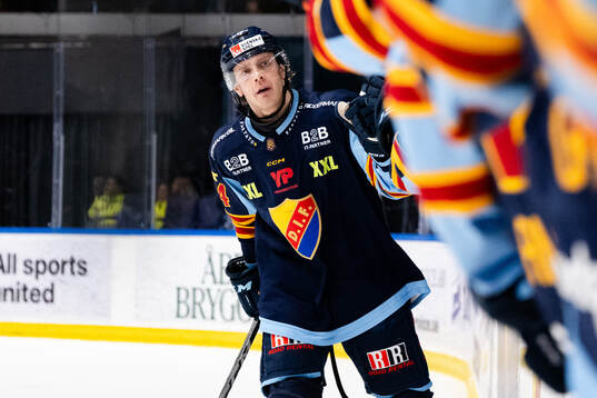 Djurgårdens Olle Liss jublar