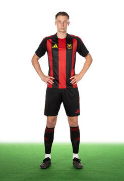 Östersunds Philip Bonde 1 poserar för ett porträtt den 21 februari 2024 i Östersund.