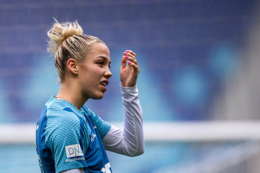 Celin Bizet Ildhusøy of the Norwegian women's national football team