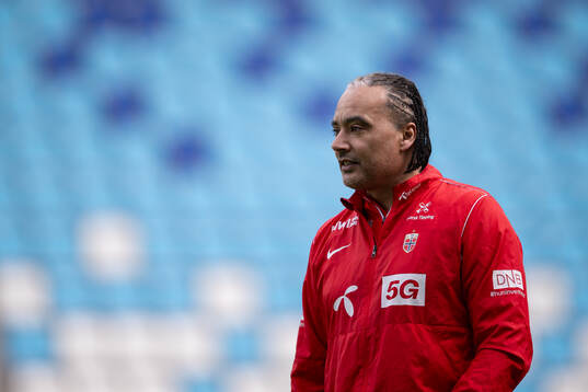 Lee Skyrme, assistant coach, of the Norwegian women's national football team