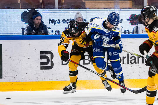 Luleås Daniela Pejsova och Leksands Saga Tynell-Nissas