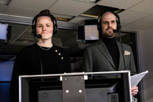 Madelene Östling och Linus Eklund kommenterar