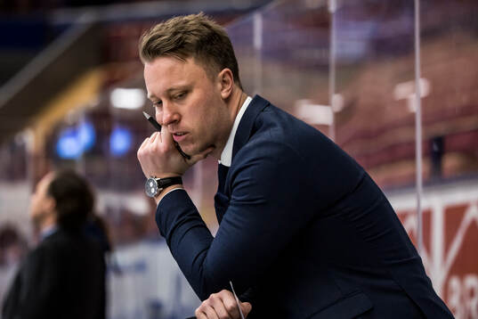 Leksands tränare Joakim Engström