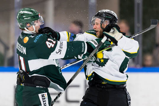 Tingsryds Melker Eriksson och Östersunds Josef Ingman