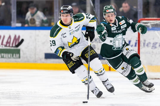 Östersunds Viktor Granholm och Tingsryds William Fransson