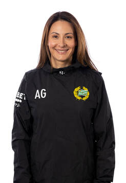 Hammarbys team manager Atena Gerontidou