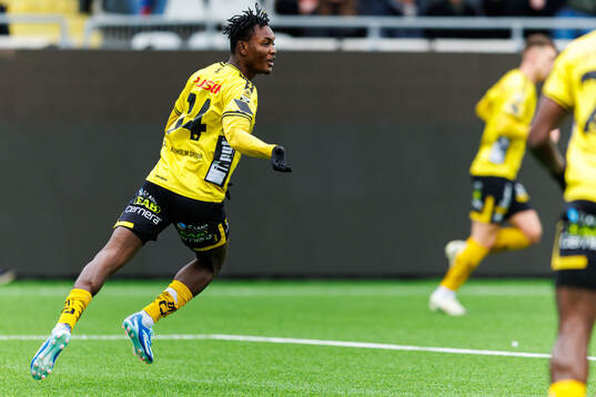 Elfsborgs Jalal Abdullah jublar efter 1-1