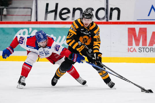 Oskarshamns Hynek Zohorna och Skellefteås Pär Lindholm