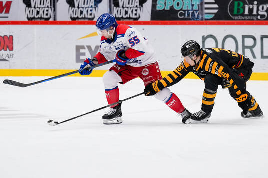 Oskarshamns David Quenneville och Skellefteås Linus