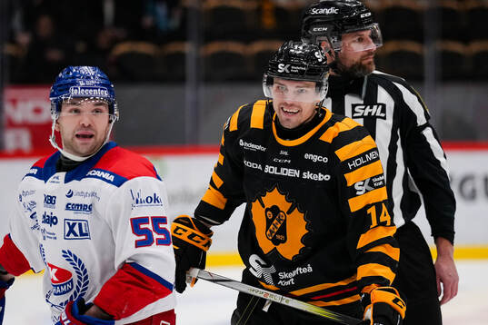 Oskarshamns David Quenneville och Skellefteås Andreas