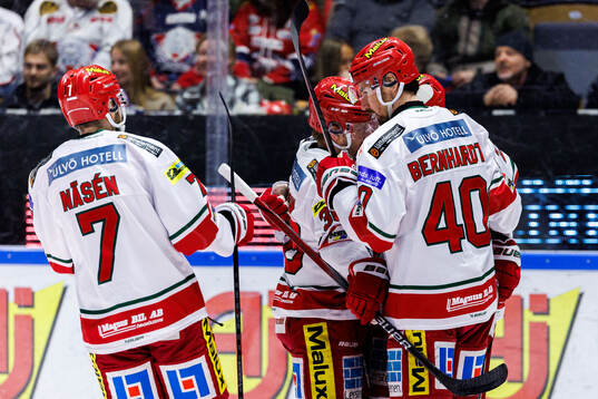 MoDos spelare jublar