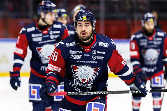 Linköpings Remi Elie jublar