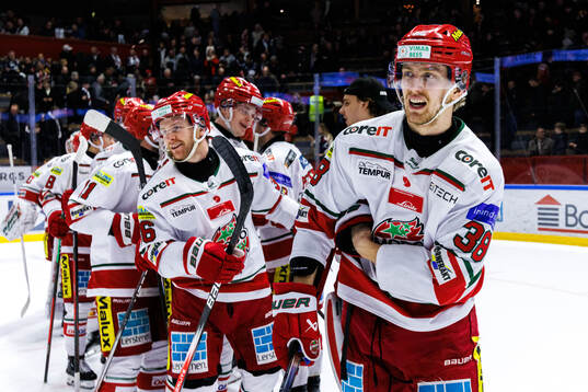 MoDos Johan Södergran jublar