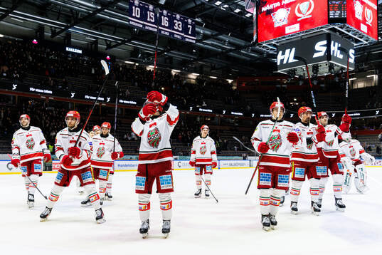 MoDos spelare jublar