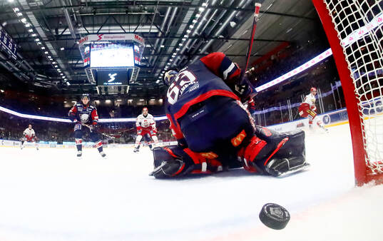 Mål 2-3 förbi Linköpings målvakt Marcus Högberg