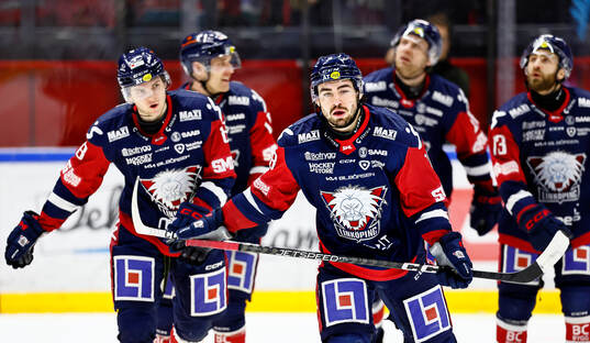 Linköpings Remi Elie jublar