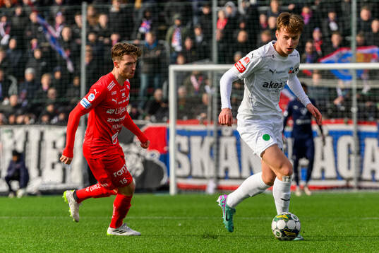 Värnamos Carl Johansson och Helsingborgs Lukas Kjellnäs