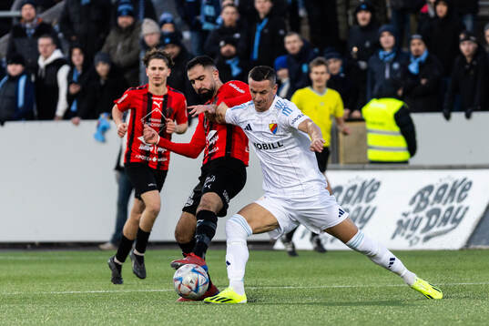 Nordic Uniteds Gabriel Aphrem och Djurgårdens Haris