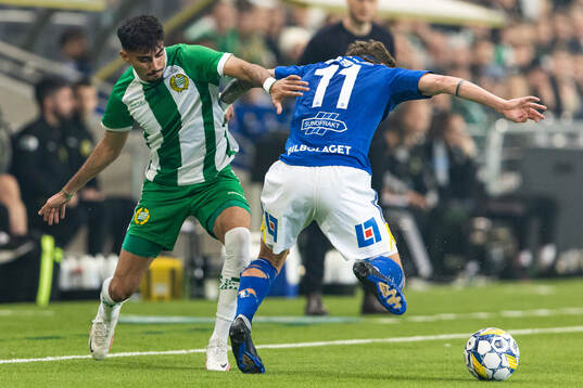 Hammarbys Montader Madjed och GIF Sundsvalls Jesper Carström