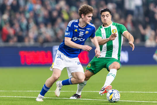 GIF Sundsvalls Anton Mossnelid och Hammarbys Jusef Erabi