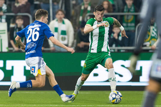 GIF Sundsvalls Edvard Carrick och Hammarbys Viktor