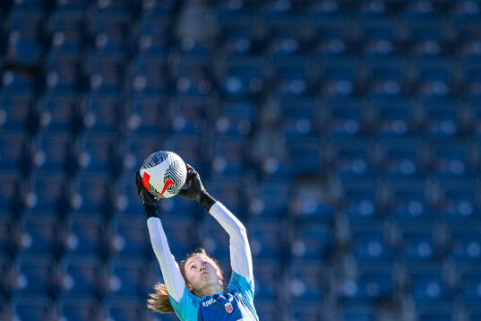 Cecilie Hauståker Fiskerstrand of the Norwegian women's national football team