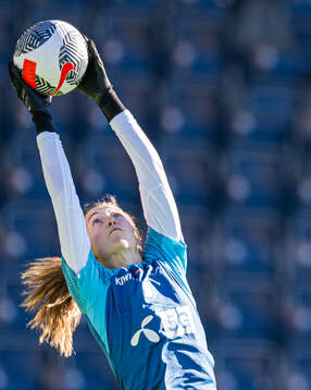 Cecilie Hauståker Fiskerstrand of the Norwegian women's national football team