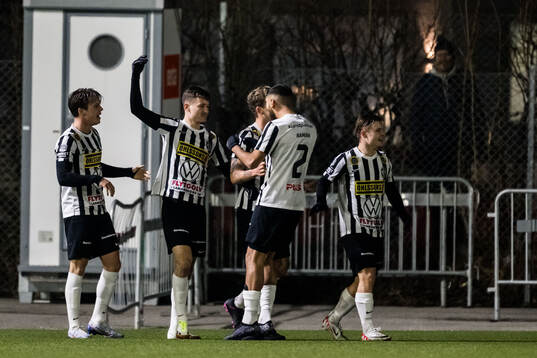 Landskronas Robin Dzabic jublar