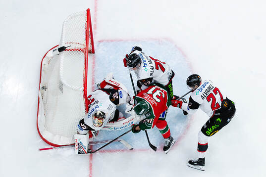 Malmö Redhawks målvakt Adam Werner, Adam Ollas Mattsson