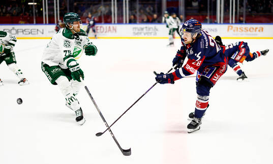 Färjestads Jeremy Salvas Groleau och Linköpings John