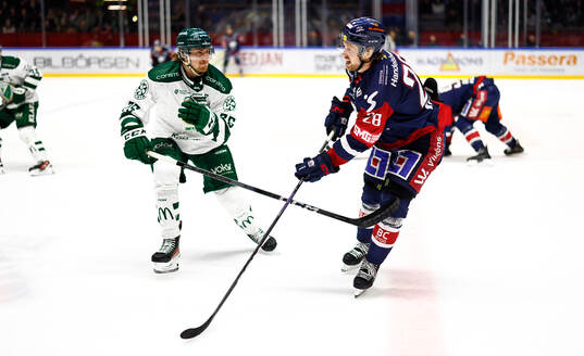 Färjestads Jeremy Salvas Groleau och Linköpings John