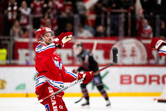 Timrås Tim Erixon jublar